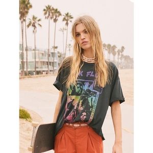 FREE PEOPLE Pink Floyd band tee!!